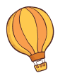 Parachute icon decoration